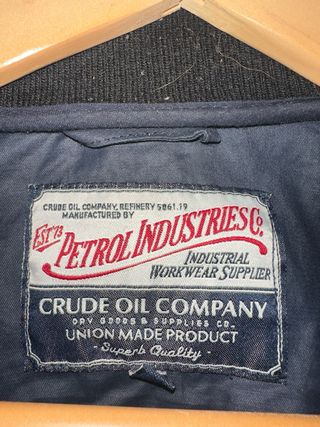Chaqueta Petrol Industries Azul