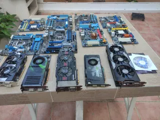 Tarjetas Madre y Gráficas ASUS, NVIDIA, Sapphire
