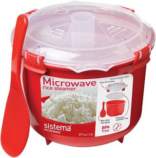 ✨ - arrocera para microondas | 2,6 l | Arrocera pe