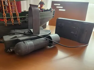 Barco Pirata Playmobil radio control