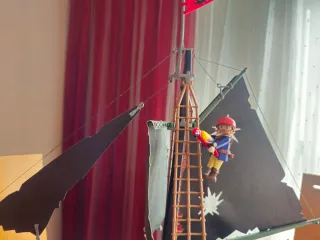 Barco Pirata Playmobil radio control