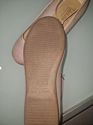 Zapatos niña Tokolate beige/rosa