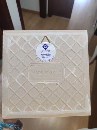 Azulejo decorativo Aquí vive un funcionario