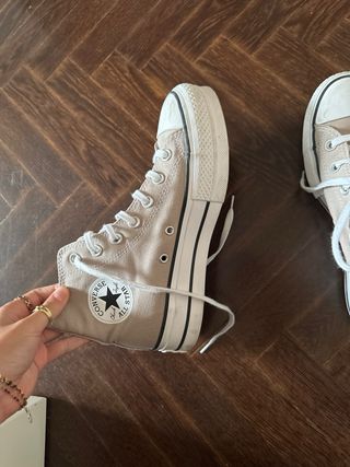 Zapatillas Converse Beige