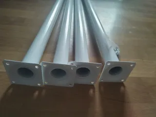 Patas blancas 80 cm (4 unidades)