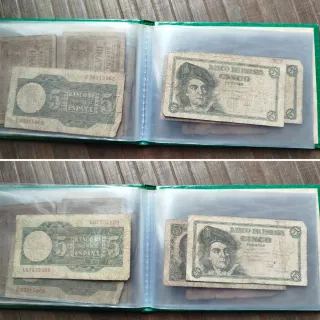 🇪🇸 Lote de 20 Billetes Antiguos de España