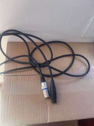 Cable XLR Macho-Hembra 3m
