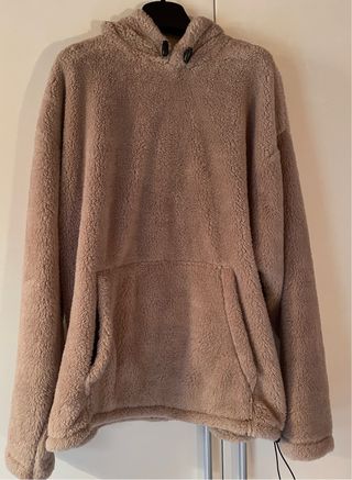 Felpa Tezenis Beige con Cappuccio