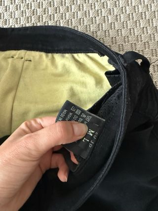 Pantalones Moto CTBQiTom Hombre Negro