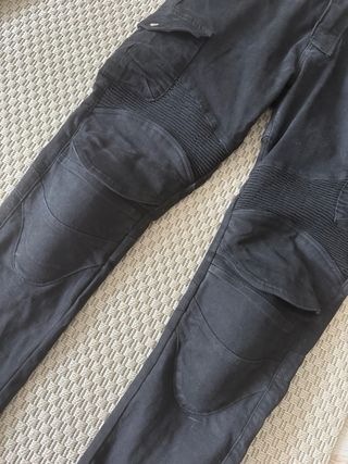 Pantalones Moto CTBQiTom Hombre Negro
