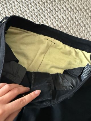 Pantalones Moto CTBQiTom Hombre Negro