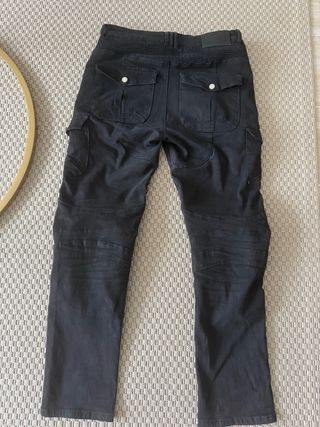 Pantalones Moto CTBQiTom Hombre Negro