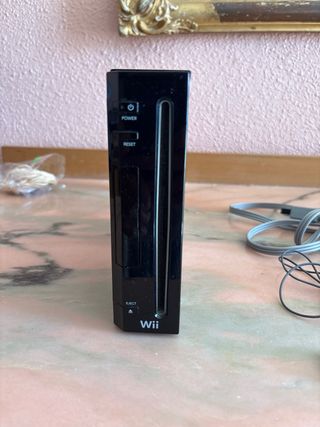 Consola Nintendo Wii Negra