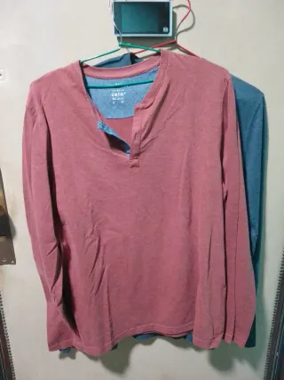 Camisetas dos manga larga Celio