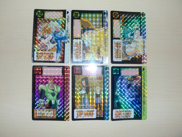 Dragon ball Carddass hondan part 11 prism set