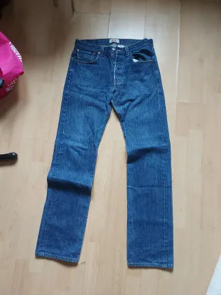 Pantalón Levis 501 Azul
