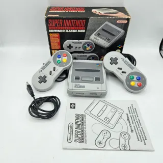 Nintendo Classic Mini SNES Completo Scatola