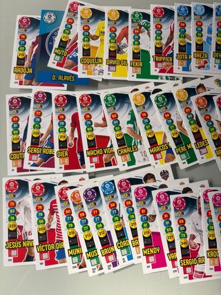 Lote 60 Cromos Adrenalyn Temporada 20-21