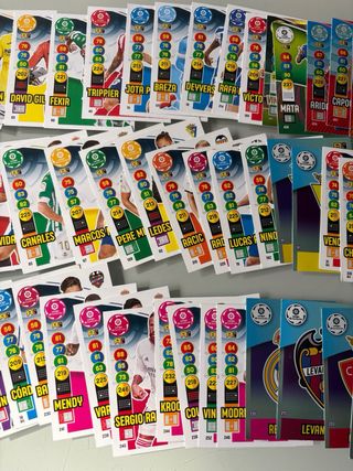 Lote 60 Cromos Adrenalyn Temporada 20-21