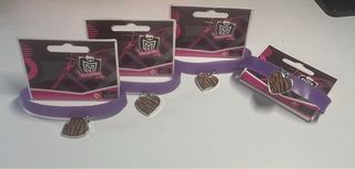 Pulseras Monster High Moradas