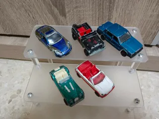 Lotto di 5 auto d'epoca da collezione