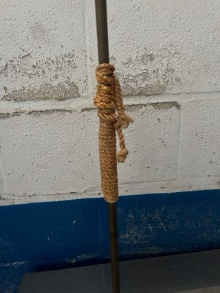 Trompeta antigua de latón