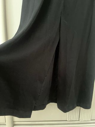 Vestido largo “Mango” con abertura trasera 