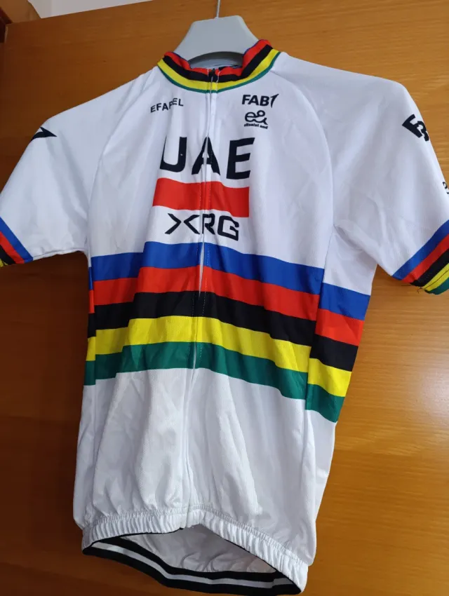 Camisola de Ciclismo dos Emirados Árabes Unidos Tamanho L