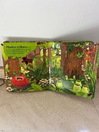 Cuento La selva de solapas interactivas. No ENVÍO.