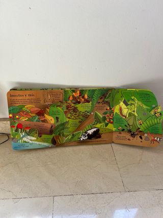 Cuento La selva de solapas interactivas. No ENVÍO.