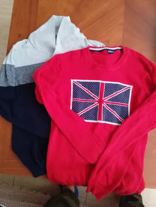 Conjunto 2 jerseys niño algodón11/12años