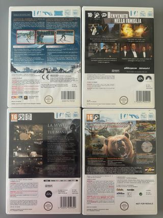 4 giochi Nintendo wii