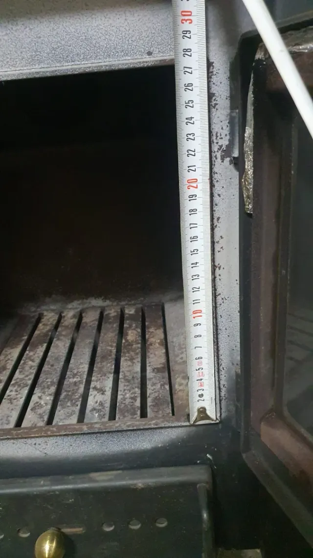 Chimenea de leña con horno superior