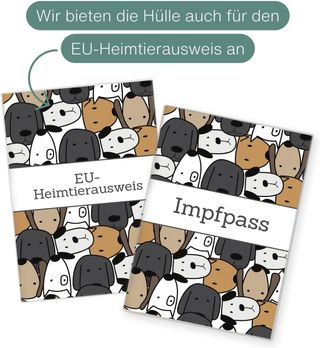 ✨ - Copertina della tessera di vaccinazione per animali