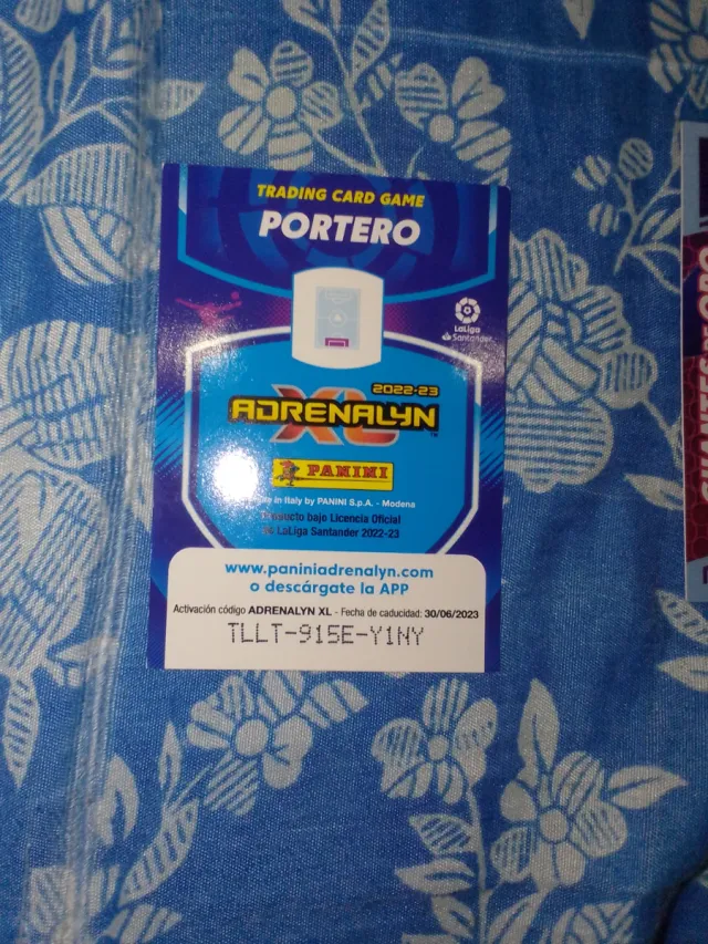 Carta Fernando Guantes de Oro LaLiga