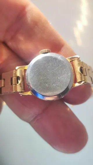 Reloj SAWAR Suizo 17 Joyas Vintage Oro