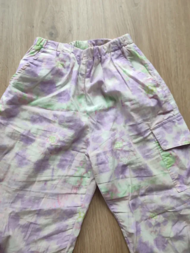 Pantalón Zara Talla 10 Años Tie-Dye