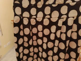 Vestido informal de lunares talla 38.