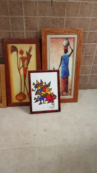 Cuadros Decorativos Abstractos y Africanos