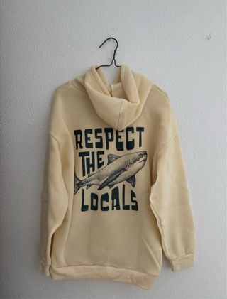 Sudadera Tiburón Respect the Locals