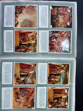 Álbum de cromos Los Diez Mandamientos