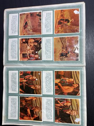 Álbum de cromos Los Diez Mandamientos