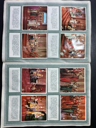 Álbum de cromos Los Diez Mandamientos