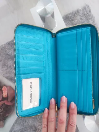 Cartera Bimba y Lola Azul Turquesa
