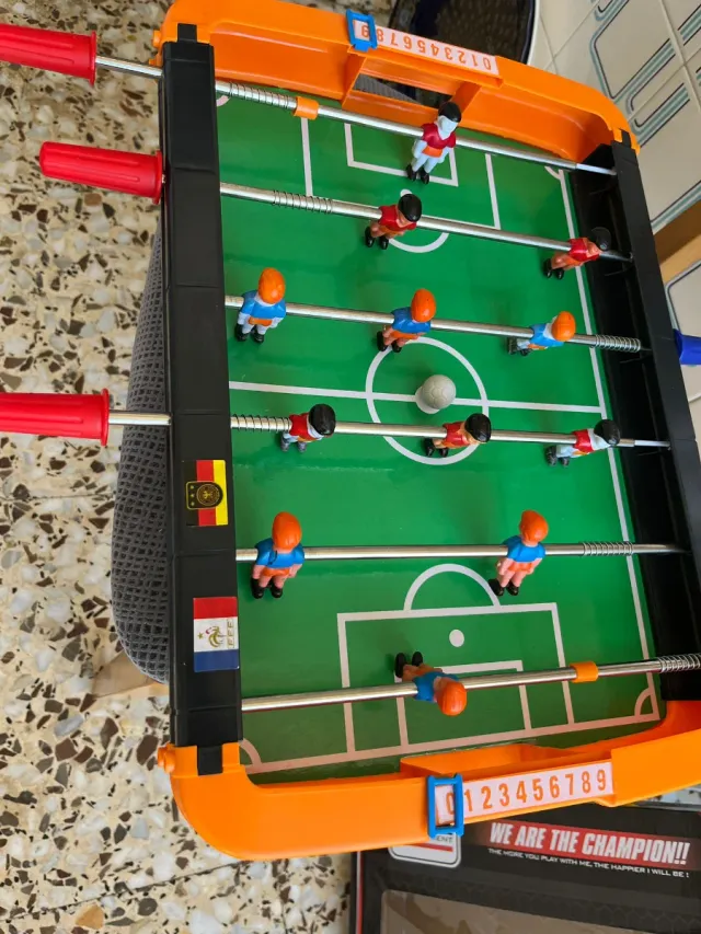 Juego de futbol de mesa