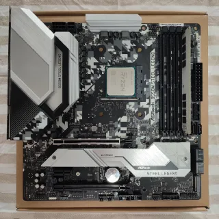 Placa Base B550M Steel Legend AM4