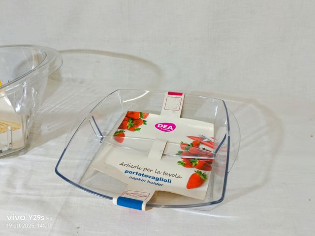 Set 2 Portatovaglioli e Scolapasta DEA Home