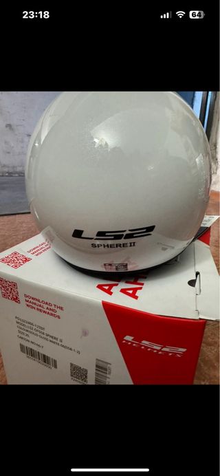 Casco LS2 Sphere II XL Blanco