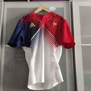 Camiseta Rugby Francia Adidas Talla M