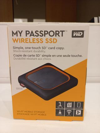 Disco duro WD My Passport Wireless SSD 1TB Wi-Fi